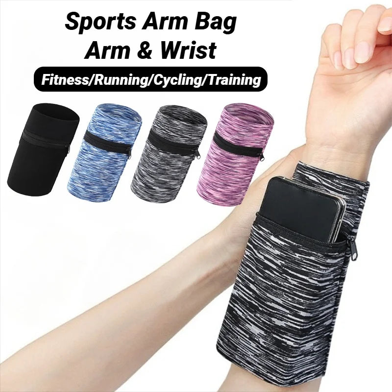 Pocket Wrist Band with Wallet