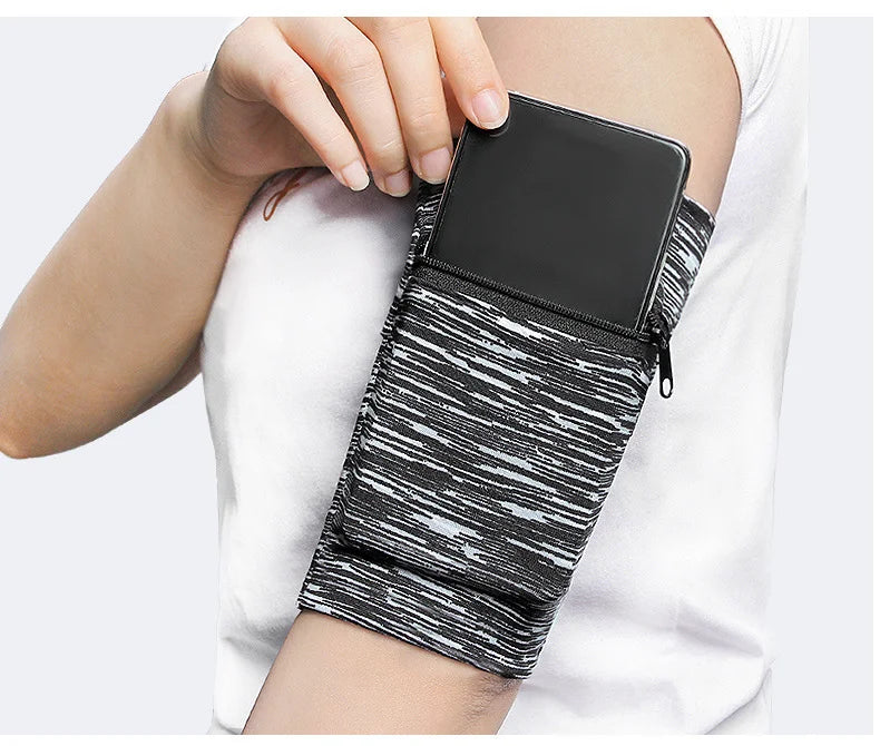 Pocket Wrist Band with Wallet