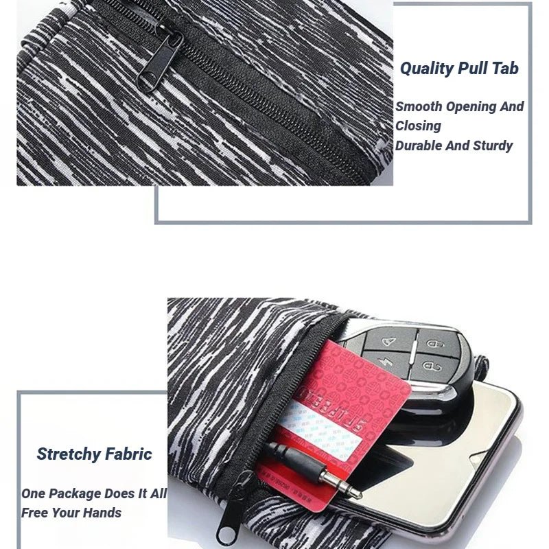 Pocket Wrist Band with Wallet